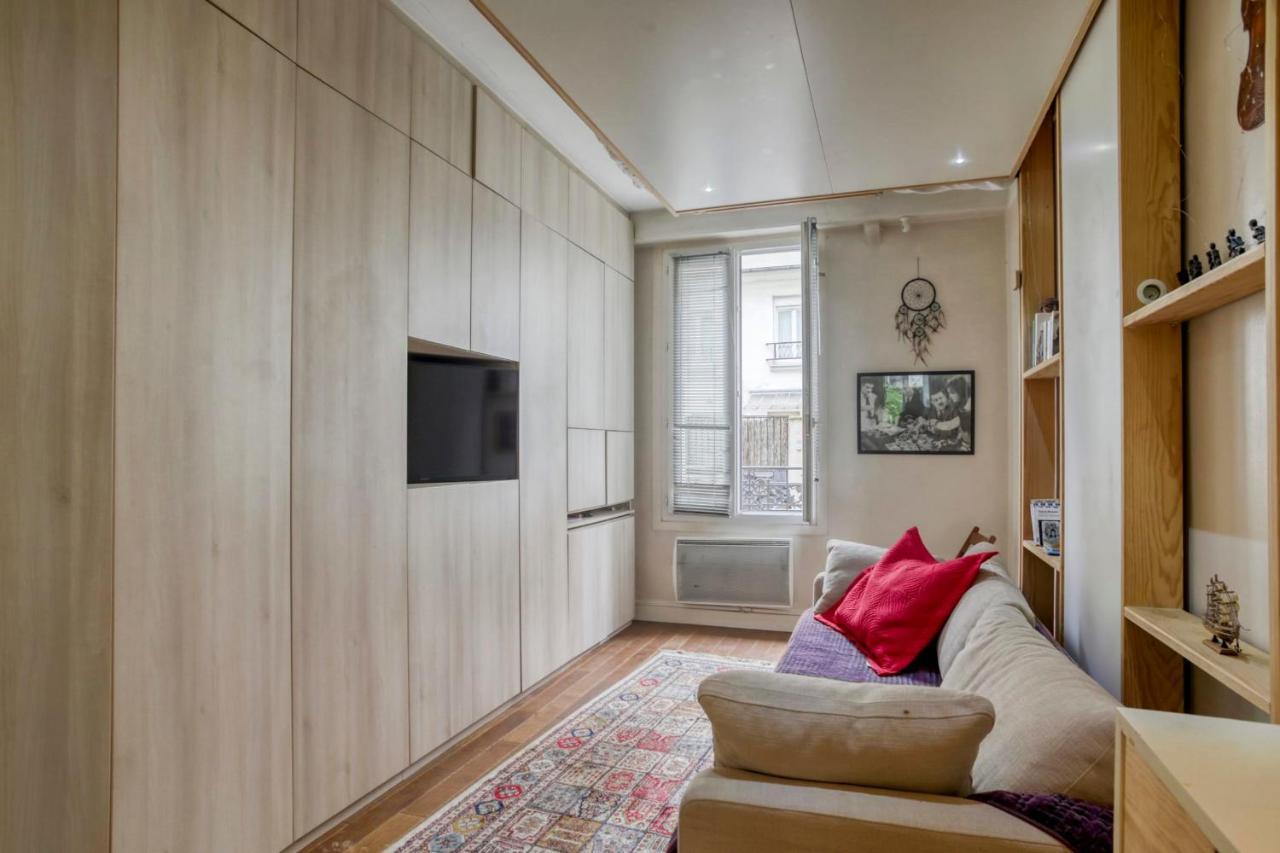 Hidden Abode With Large Patio In Buttes-Chaumont - Paris Párizs Kültér fotó